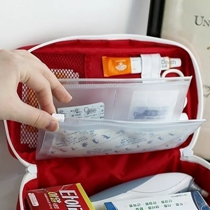 Empty Large First Aid Kits Portable Outdoor Survival Disaster Earthquake Emergency Bags Big Capacity Home Car Medical Package